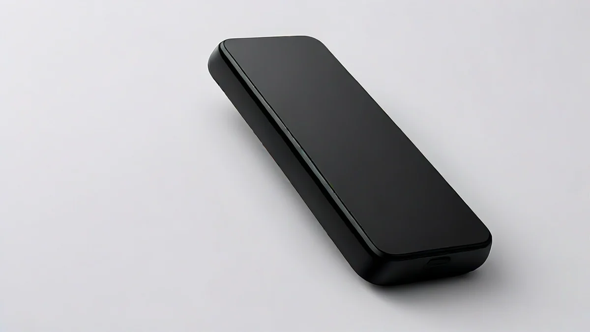 Magnetische wireless power bank die apparaten zonder draad met magnetische technologie opladen.